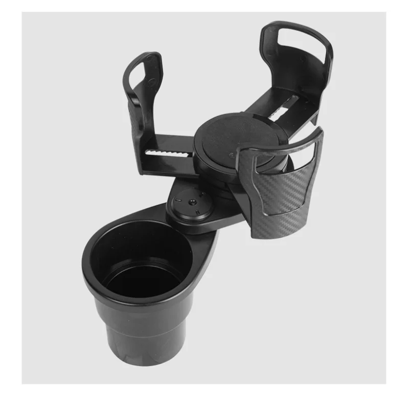 2 in 1 Multifunctio<i></i>nal Adjustable Car Cup Holder Expander Adapter B<i></i>ase Tray - Rosestar P-145 | Car I